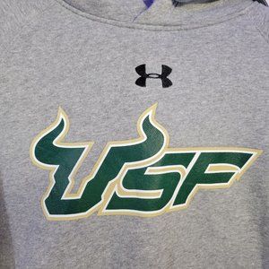 Men's University of South Florida USF) Under Armor Hoodie Size L